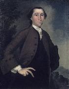 Joseph Badger John Haskins oil painting